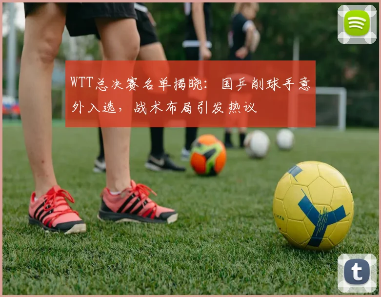WTT总决赛名单揭晓:国乒削球手意外入选,战术布局引发热议